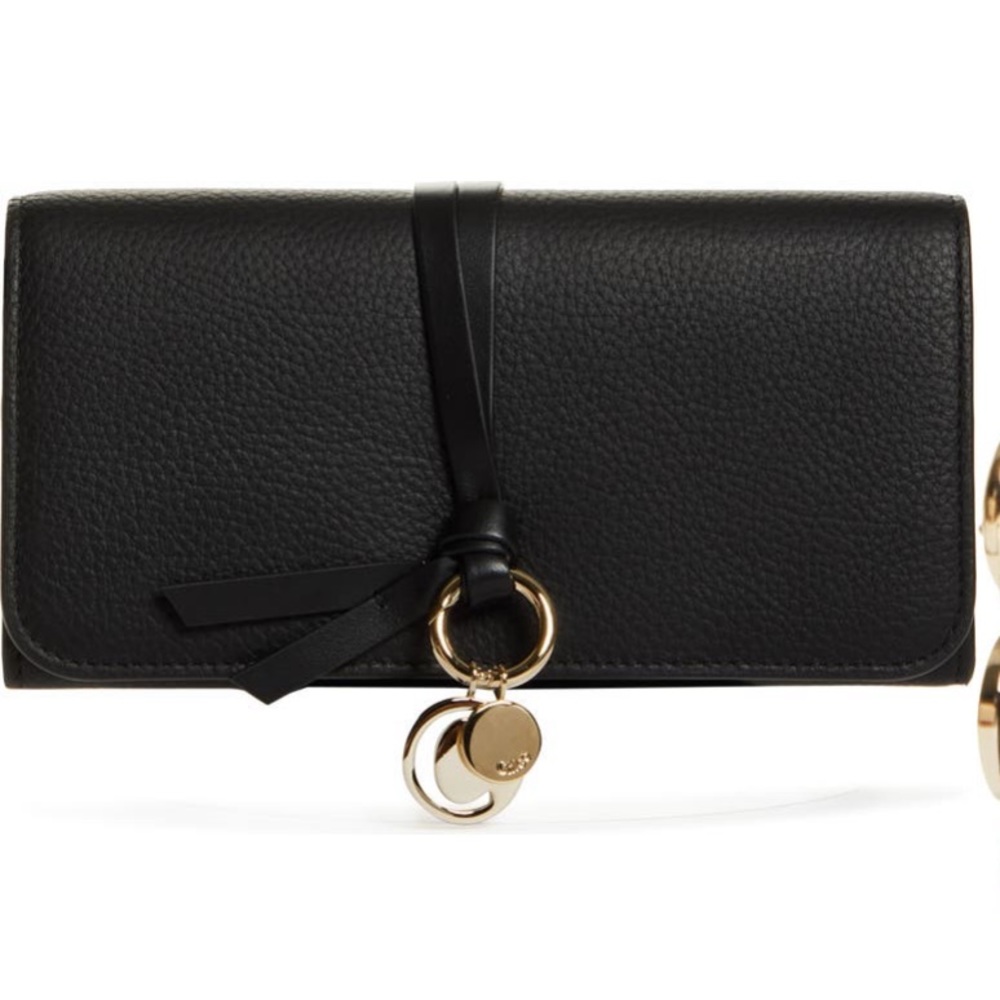 Chloé alphabet leather wallet